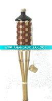 Wholesale bamboo torch tiki bamboo torch garden torch