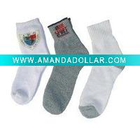 Wholesale men cotton terry sock
