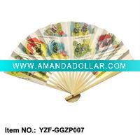 Wholesale small fan with paper cover