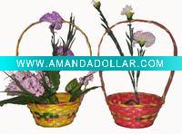 Wholesale Wedding flower girl baskets with handle