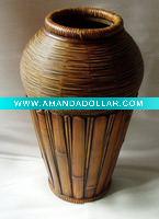 Wholesale antique bamboo vase,flower vase