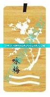 Quadrate bamboo bookmark