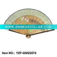 Hand painted design Japanese hand-held fan