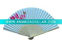 Wholesale bamboo fan/paper fan/promotion bamboo fan/bamboo folding fan
