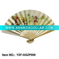 Wholesale small fan with paper cover