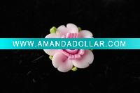 Wholesale new design polymer clay flower accessory