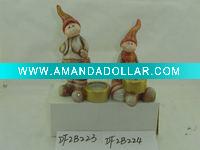 Wholesale adorable clay christmas angel