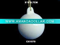 bisque ceramic ball for decoration