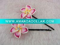 Wholesale Handmade Polymer Clay Flower Beads SZ-184