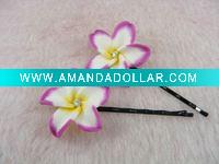 Wholesale Handmade Polymer Clay Flower Beads SZ-189