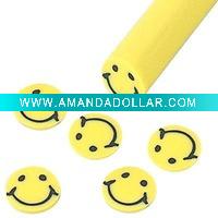 polymer clay slice nail decoration