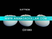 Wholesale ceramic bisque egg for decoration-bisque potteryware
