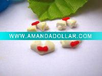 polymer clay craft for nail decoration