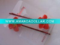 polymer clay flower jewelry,flower hair decoration