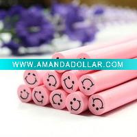 Wholesale polymer clay slice nail decoration