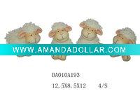 Wholesale Terracotta Sheep With Fabric