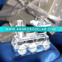 Wholesale crystal train head craft MH-0016D