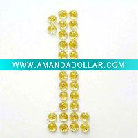 3D crystal stickers/diamond sticker