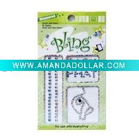 Wholesale crystal sticker BYCS-0006