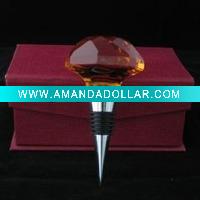 Unique Crystal Wine bottle stopper