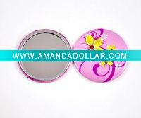 Wholesale hot sale cheap promotion gifts tin mirror