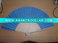advertising wood hand fan
