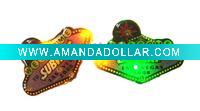 Gift-promotional flashing badge