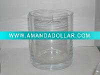 transparent vases decoratives