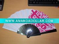Wholesale promotional plastic/paper hand fans