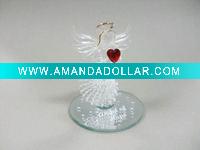 Wholesale 12 MONTH GLASS ANGEL IN PVC BOX
