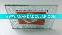 Glass photo frame