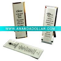 Glass Plaque