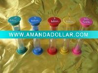 Plastic Sand Timer( pink sands )
