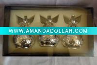 Wholesale christmas decoration glass angel