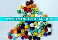 Opaque colors seed beads