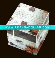 charming crystal glass paperweight