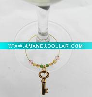 Wine Glass Charm
