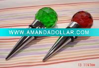 crystal wine stoppers