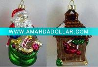 christmas glass ornament