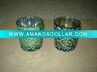 Wholesale Glass candle holder and wax cup