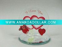 Wholesale GLASS ROSE FOR VALENTINE'S DAY IN PVC BOX