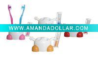 Wholesale Toothbrush stand with sand timer or sandglass