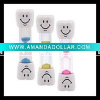 Wholesale smile sand timer/office sand timer/rest sand timer/smile promotional gifts/plastic sand timer