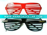 plastic glasses