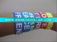 Silicone reflecting band