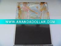 Wholesale rectangle matal fridge magnet