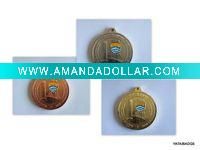 sports medal gold silver copper plated
