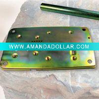 Metal plate for furniture