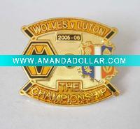 soft enamel custom brass lapel pins