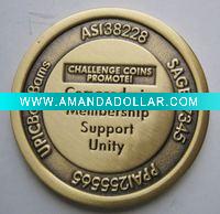 Fashion metal Coin